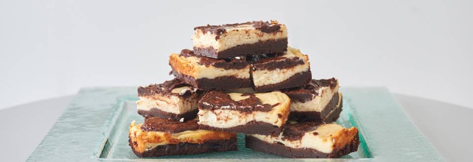 Brownies σοκολάτας με τυρί μασκαρπόνε